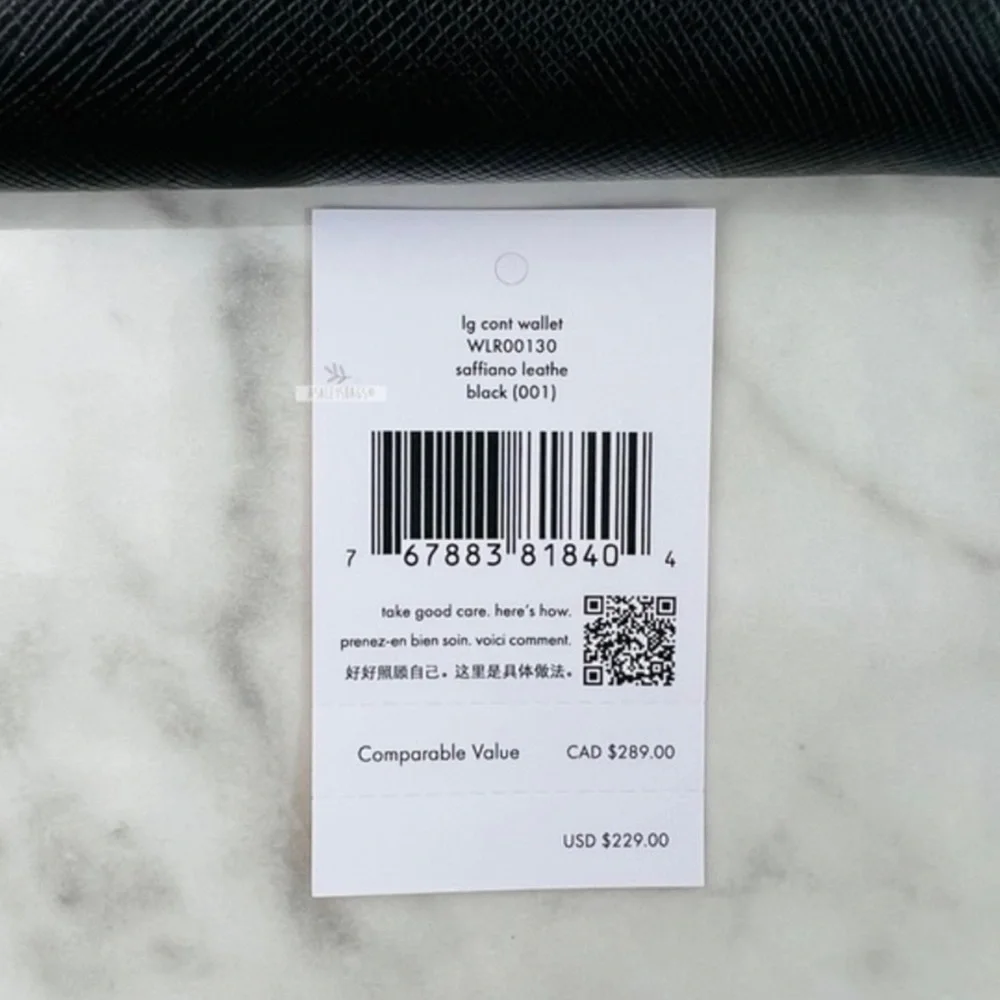 Kate Spade Staci Large Continental Wallet In Black - Picture 4 of 4